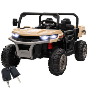 Spare Replacement Key for 12V Khaki Electric Truck Polaris Rear Tipper
